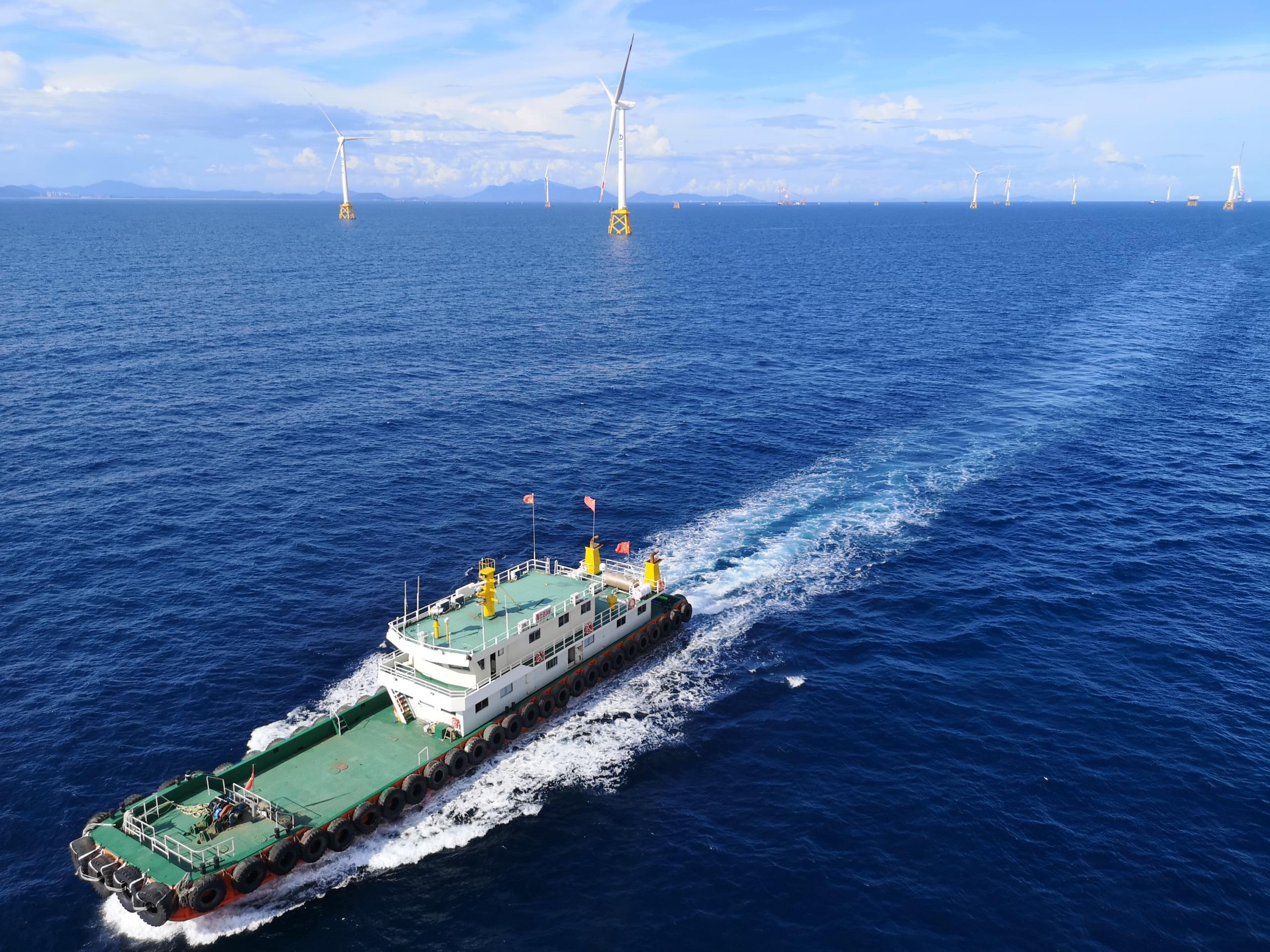 广东阳江沙扒海上三峡风电场（摄影：：：张凯齐）(1)